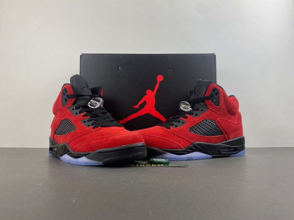 Air Jordan 5 Retro Raging Bull Red (2021) DD0587 - 600