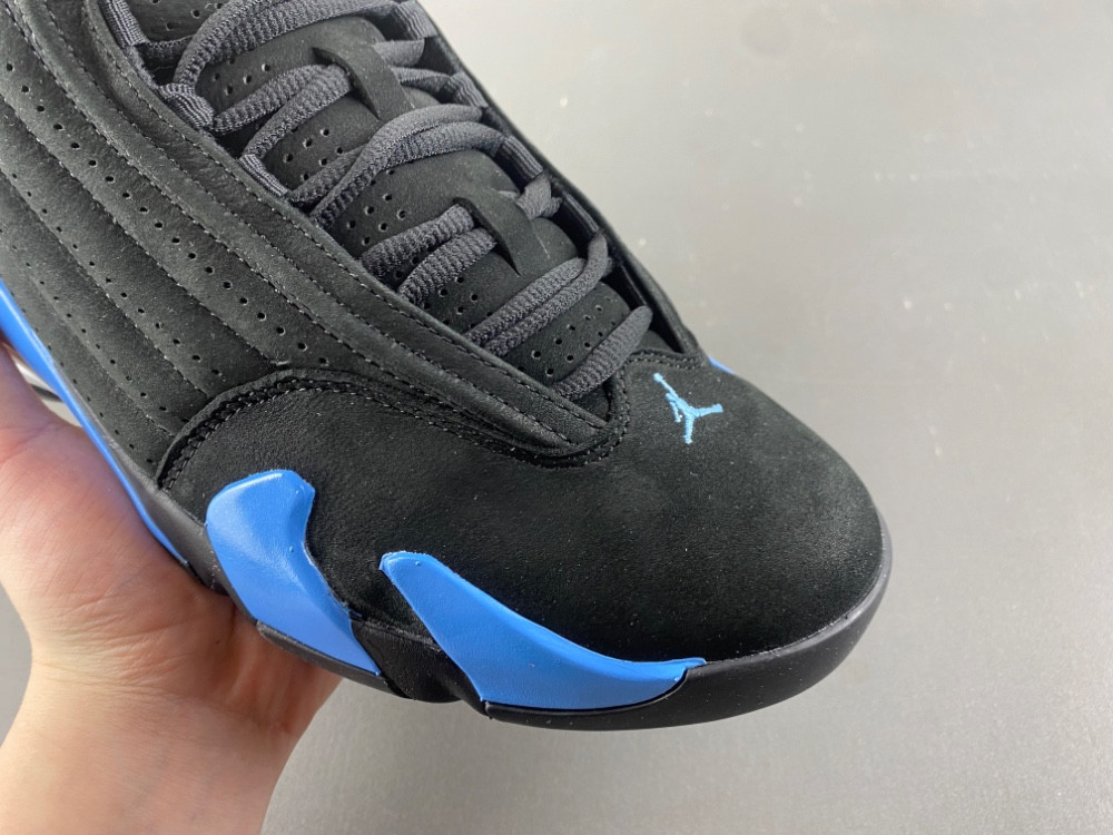 Air Jordan 14 "Black/University Blue" 487471-002