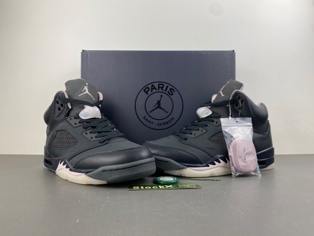 Jordan 5 Retro PSG Paris Saint-Germain Off Noir HQ3004-001