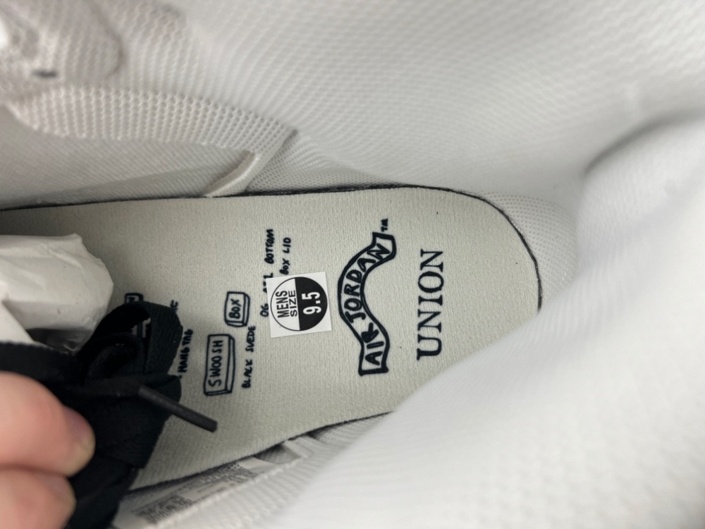 Air Jordan 1 Retro High OG SP Fragment x Union LA White Black II7282-100