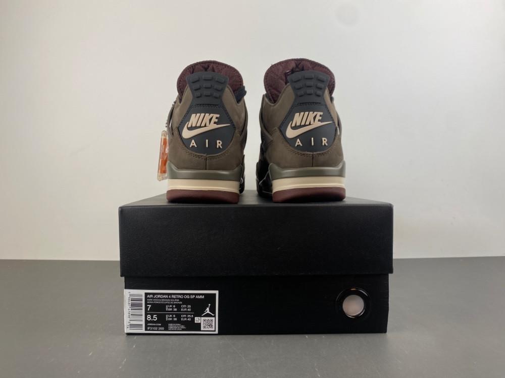 Air Jordan 4 Retro SP A Ma Maniére Dark Mocha IF3102-200