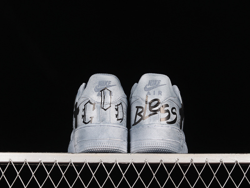 AIR FORCE 1 LOW 07 X CHROMEHEARTS BLUE/BLACK/WHITE CW2288-111