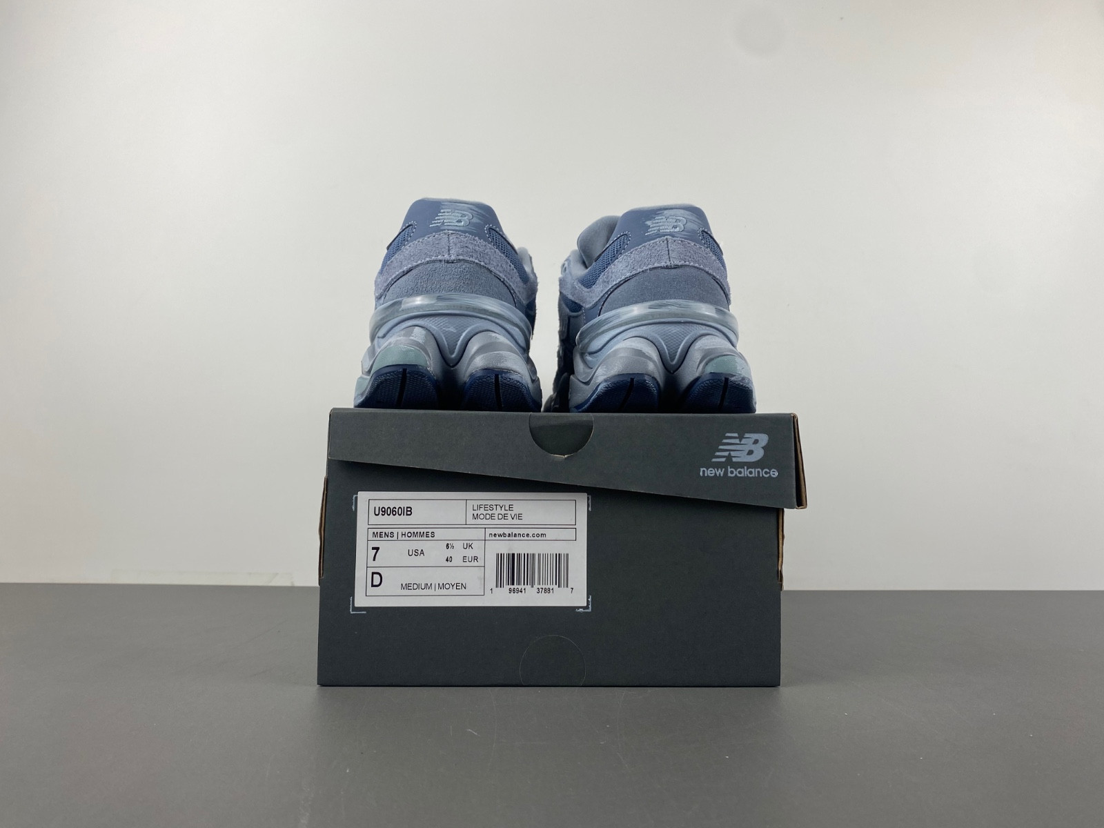 new Ba1an*e 9060 vintage indigo men