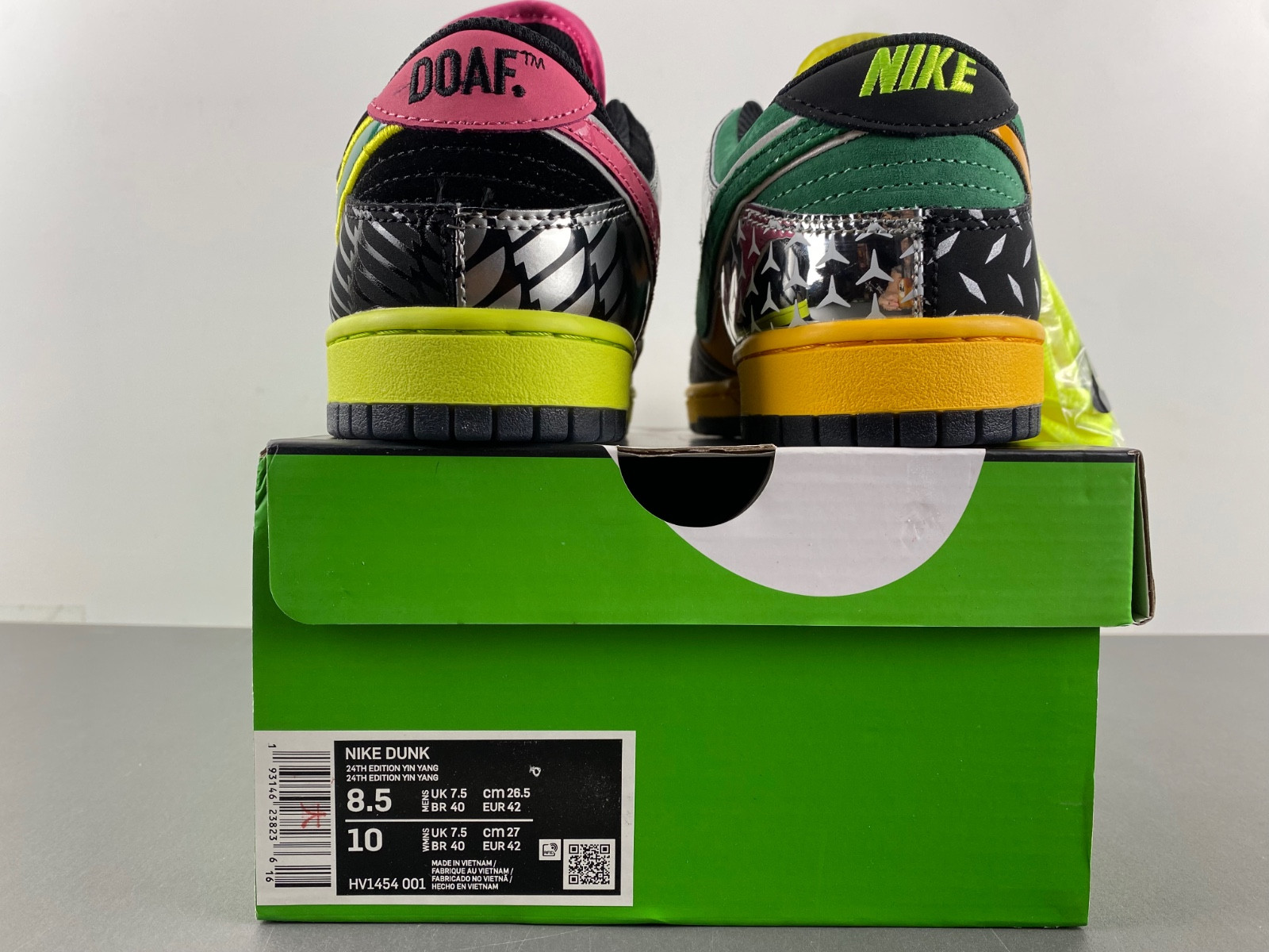 Nike Dunk Low What the Duck Home University of Oregon HV1454-001