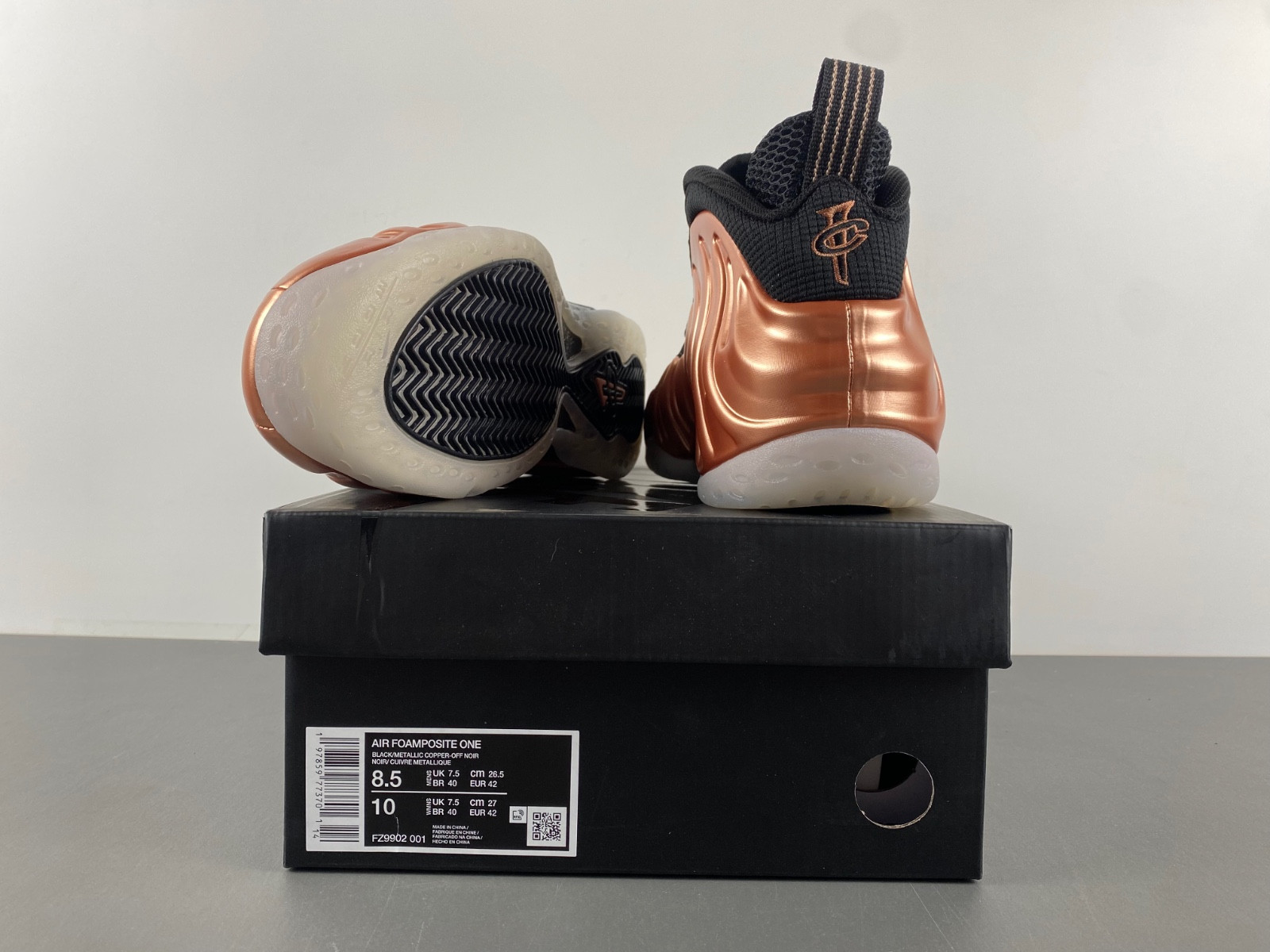 Nike Air Foamposite One Metallic Copper 2024 FZ9902-001
