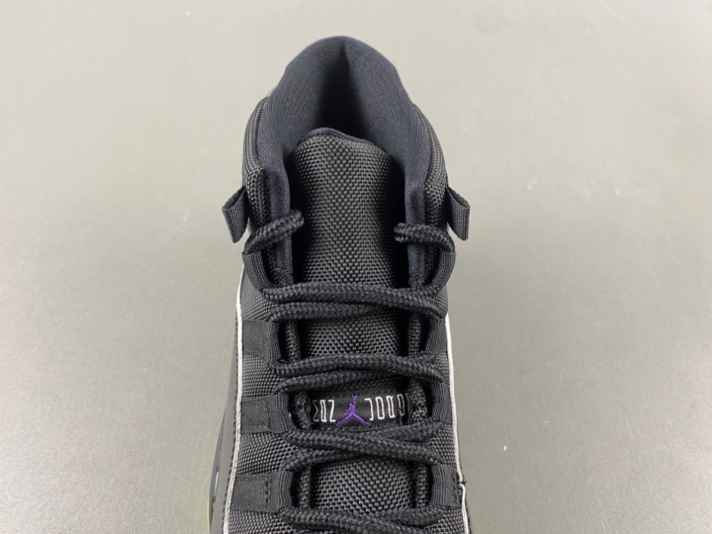 Air Jordan 11 GS Black/Barely Volt IB1378-001