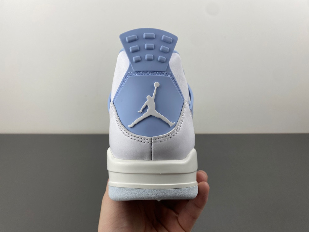 Air Jordan 4 "Aluminum" "White/Blue Tint" HV0823-100