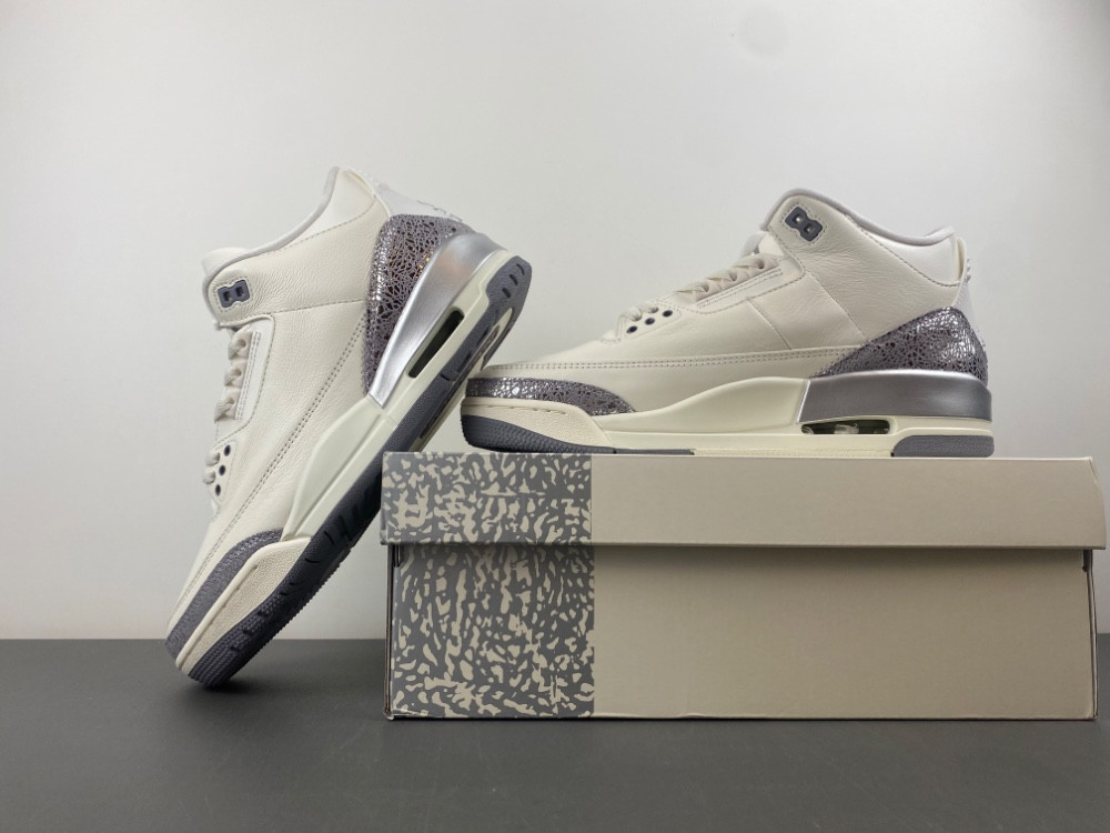 Air Jordan 3 Sail Cement Grey CK9246-100