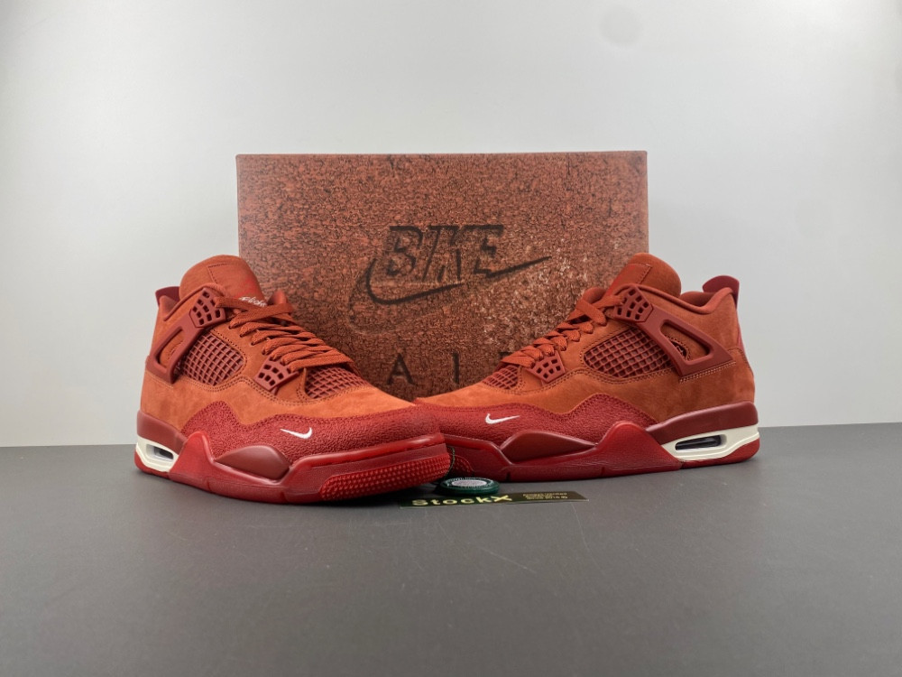 Nigel Sylvester x Air Jordan 4 Firewood Orange HF4340-800