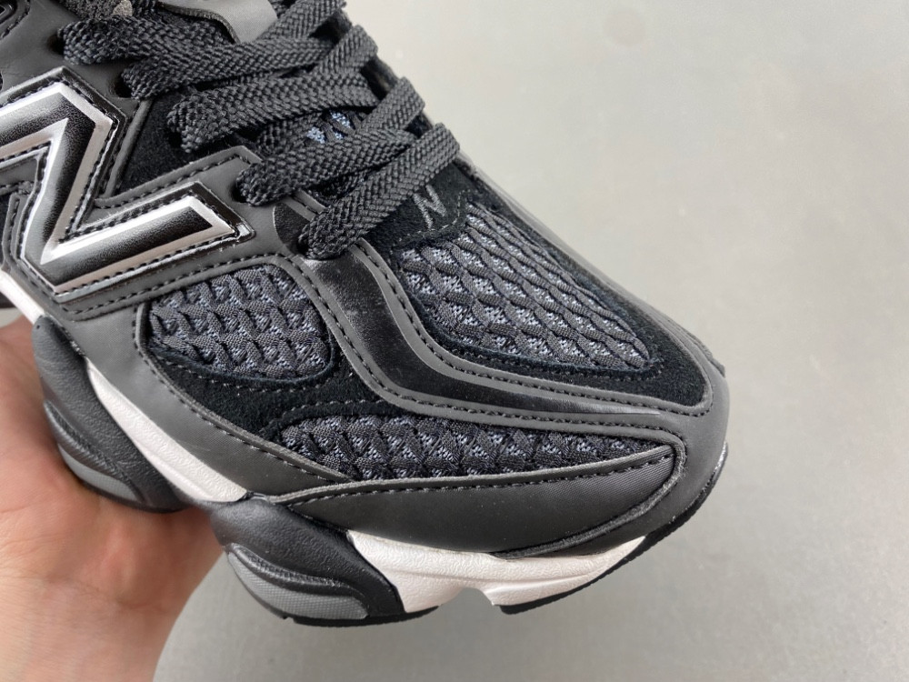 new Ba1an*e 9060 shoe palace black silver u9060pnr