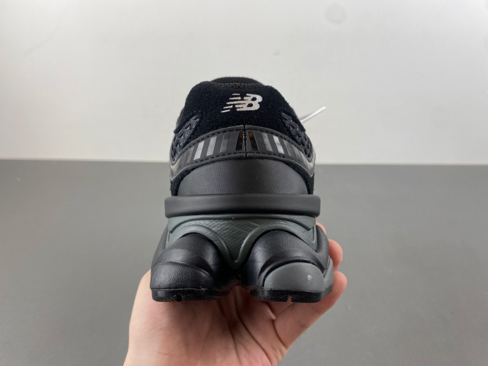 new Ba1an*e 9060 shoe palace black silver u9060pnr