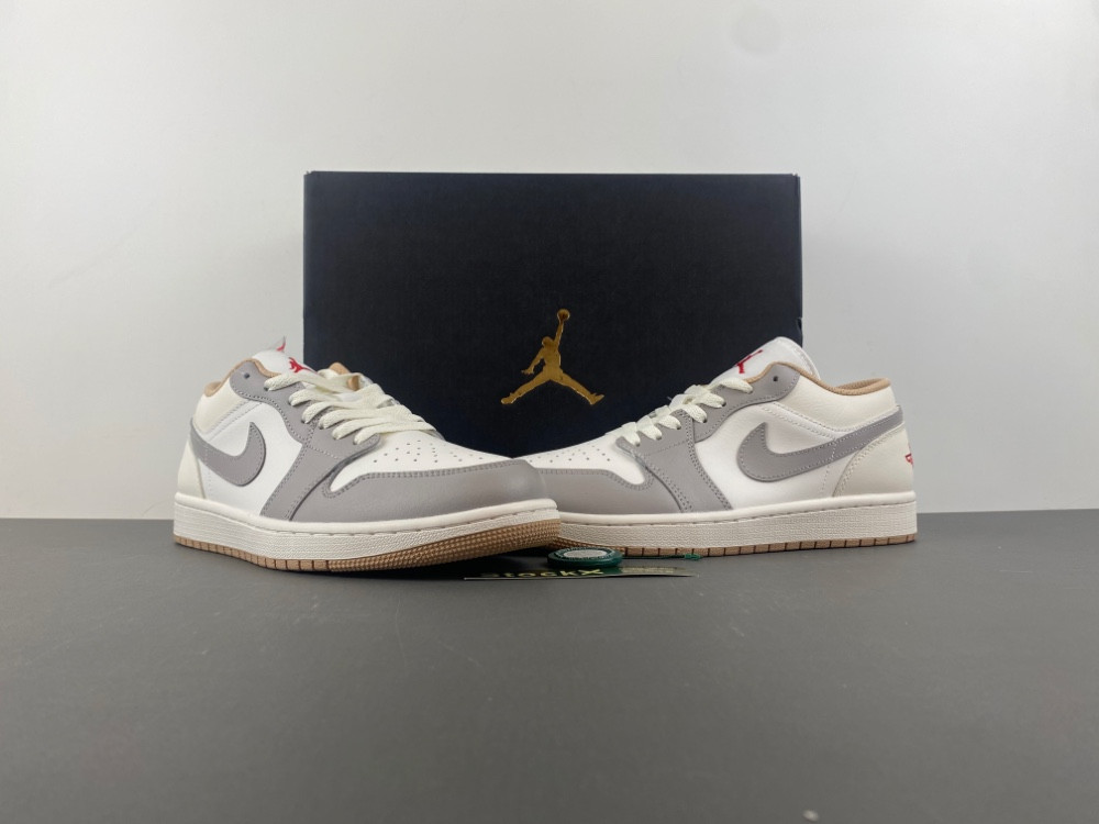 Jordan 1 Low Sail College Grey Rattan Men