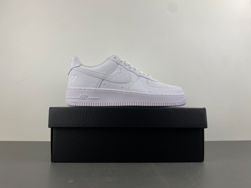 Kobe Bryant Nike Air Force 1 Low Triple White IB0018-100