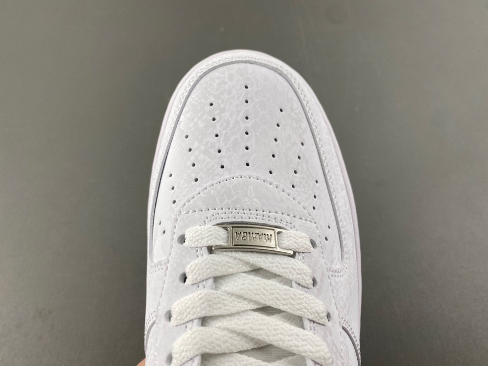 Kobe Bryant Nike Air Force 1 Low Triple White IB0018-100