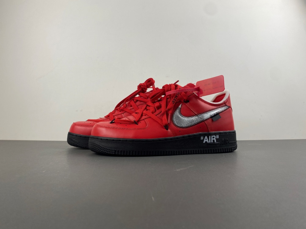 OFF-WHITE x Nike Air Force 1 “Crimson”