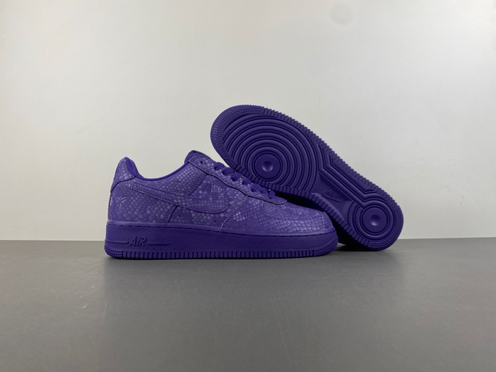 Kobe Bryant Nike Air Force 1 Low Court Purple IB0018-500