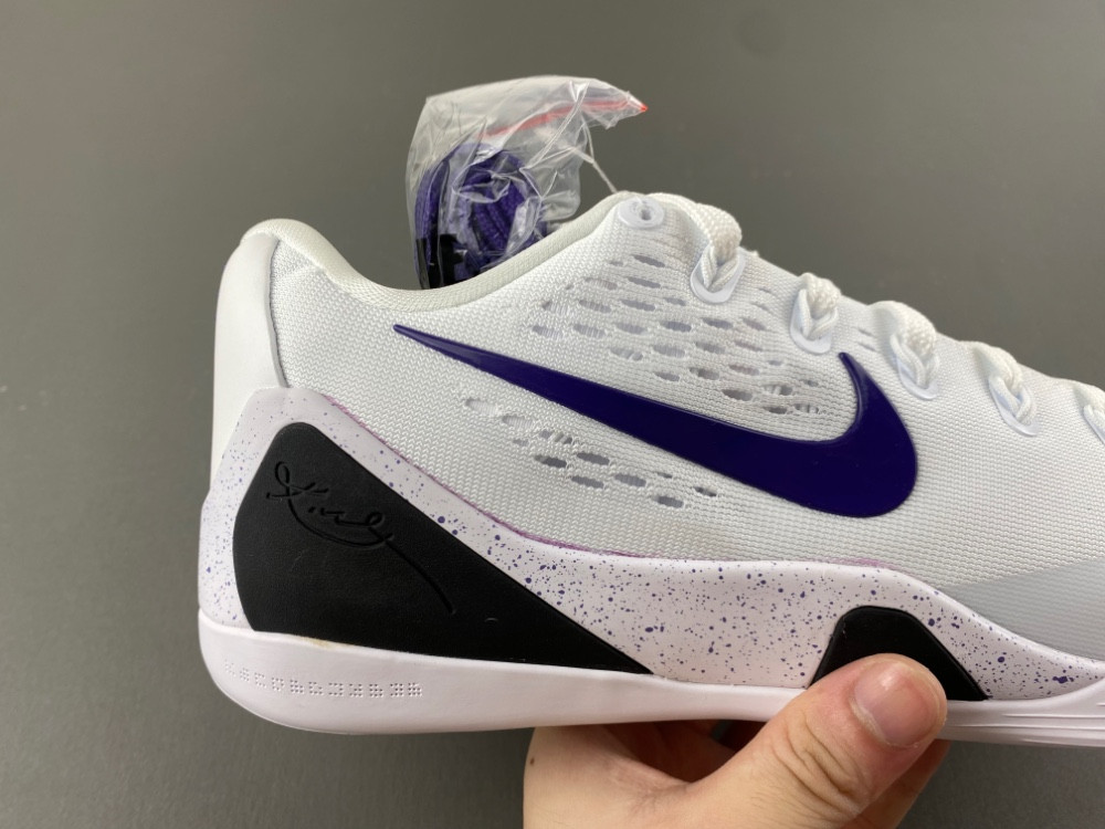 Nike Kobe 9 EM Low Protro White Court Purple IH1401-100