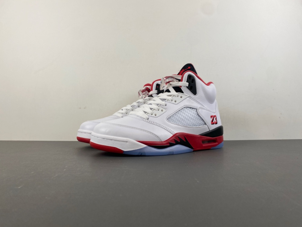 Jordan 5 Retro Fire Red Black Tongue (2025) - HQ7978-101