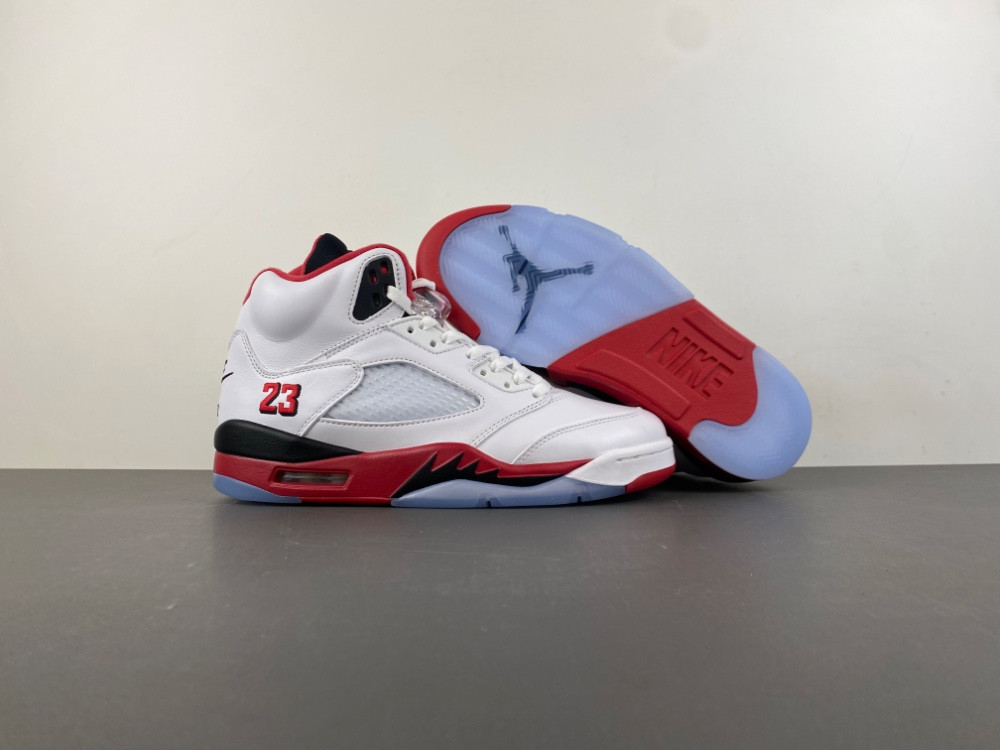 Jordan 5 Retro Fire Red Black Tongue (2025) - HQ7978-101