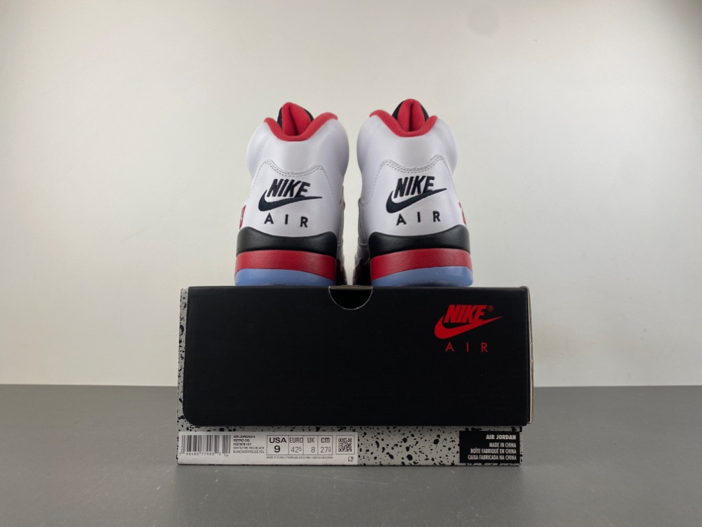Jordan 5 Retro Fire Red Black Tongue (2025) - HQ7978-101