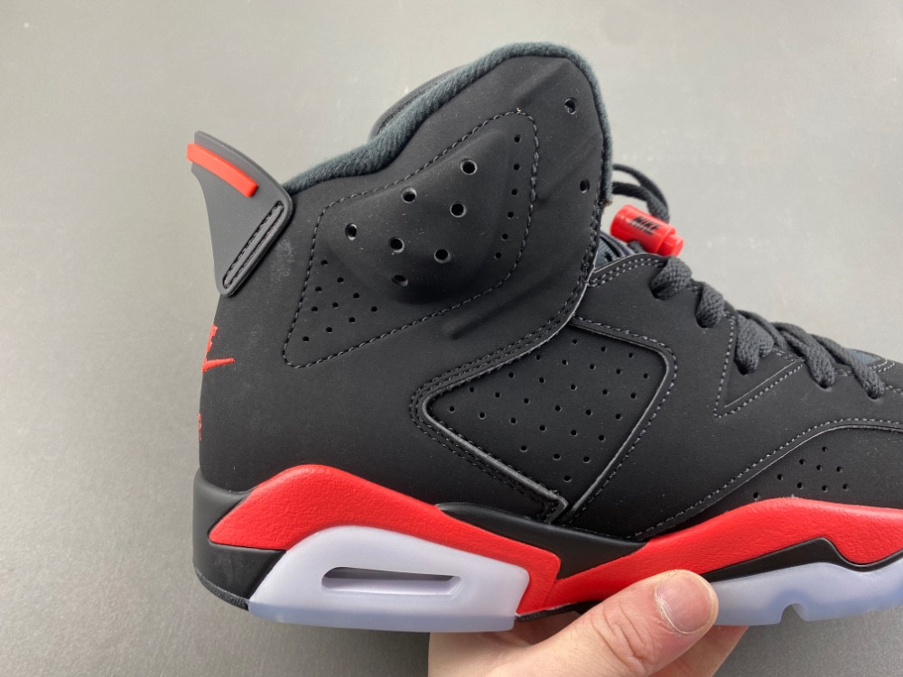 Air Jordan 6 Reverse Infrared Black / Light Crimson CT8529-001
