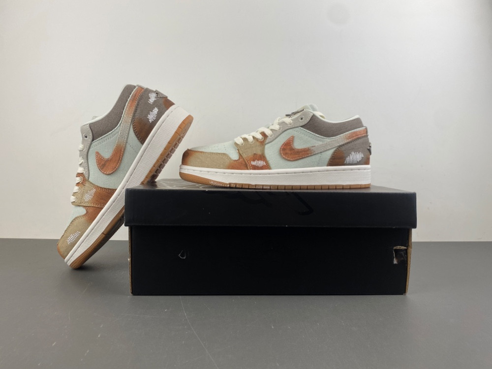 Jordan 1 Low SE Multi-Color Sail Light Bone IM6664- 991