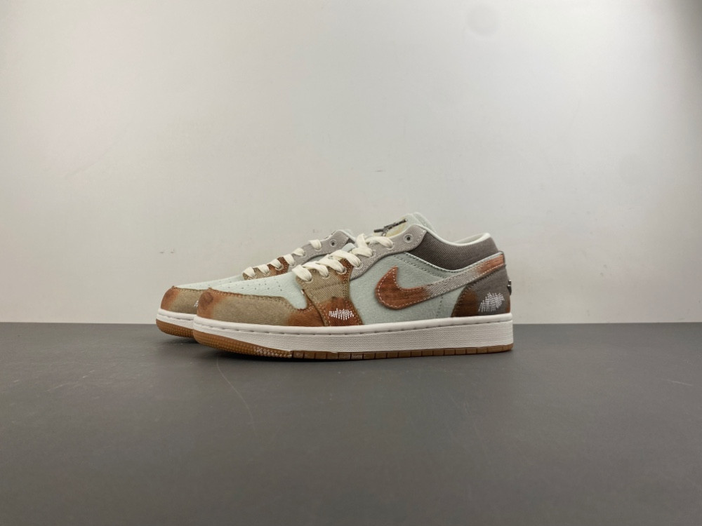 Jordan 1 Low SE Multi-Color Sail Light Bone IM6664- 991