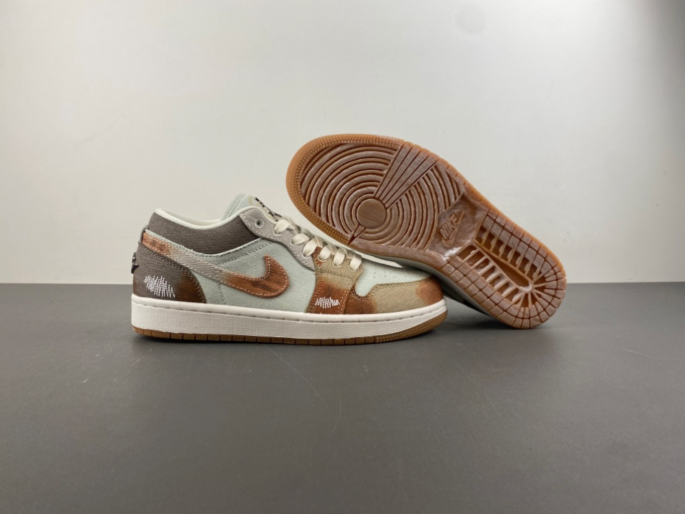 Jordan 1 Low SE Multi-Color Sail Light Bone IM6664- 991