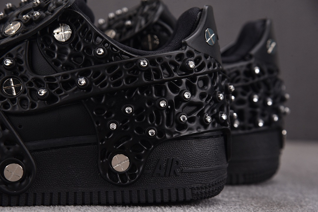 Nike Air Force 1 Low Swarovski Retroreflective Crystals Black (Women