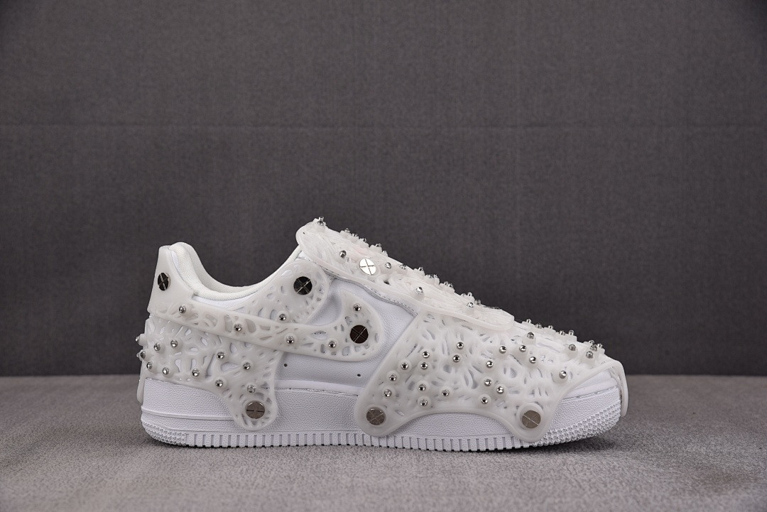 Nike Air Force 1 Low Swarovski Retroreflective Crystals White (Women
