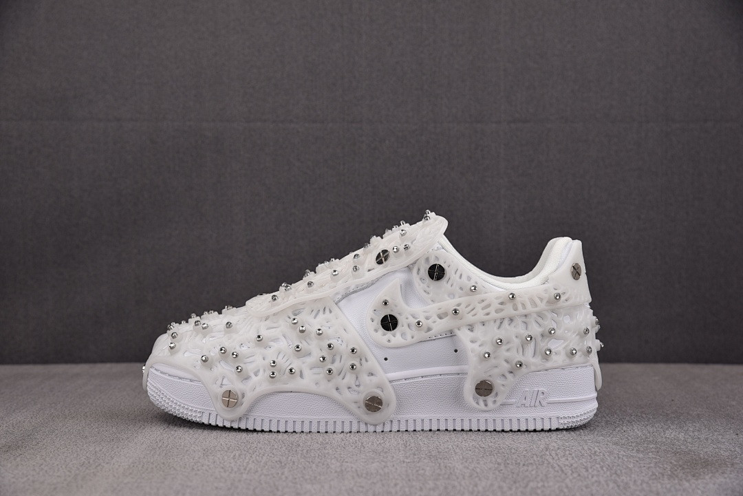 Nike Air Force 1 Low Swarovski Retroreflective Crystals White (Women''s) CV7668-100