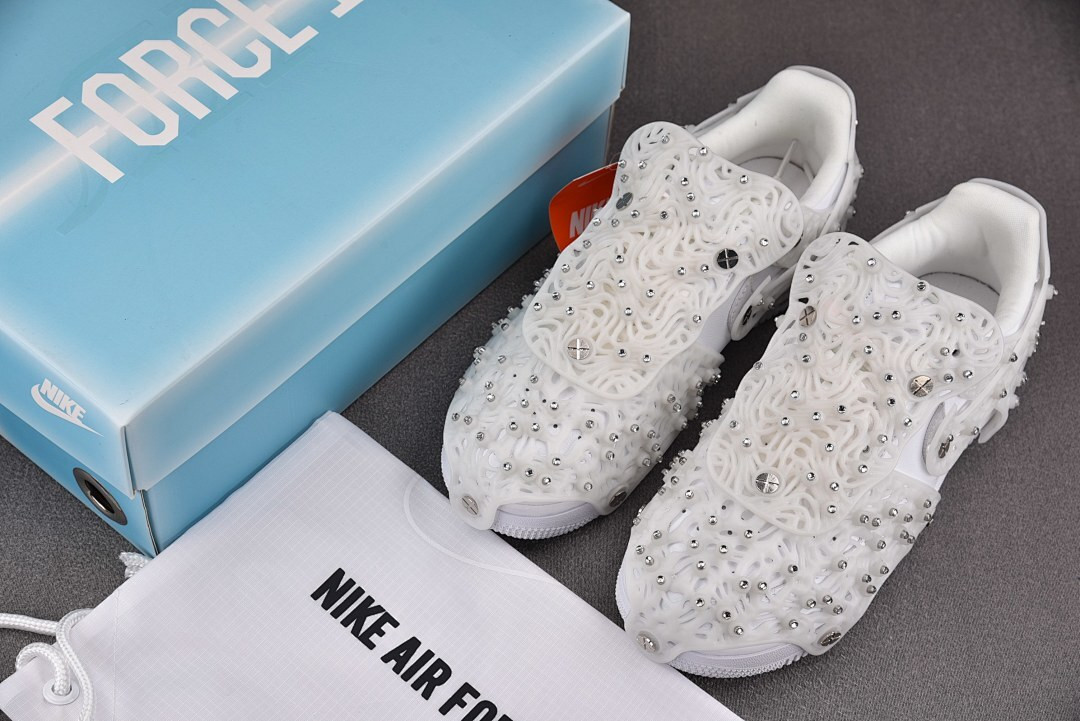 Nike Air Force 1 Low Swarovski Retroreflective Crystals White (Women