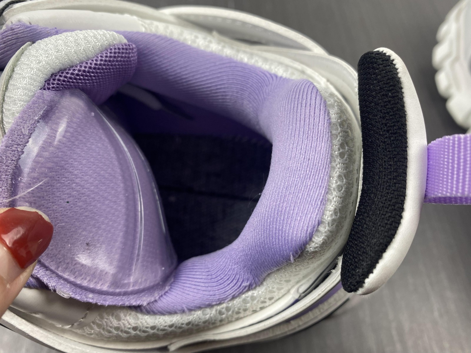 Ba1en*iaga track sneaker monocol. fluo/leath eff/no wsah 543023 w3gc3 0225