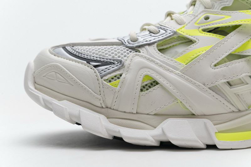 Ba1en*iaga track 2.0 white fluo yellow