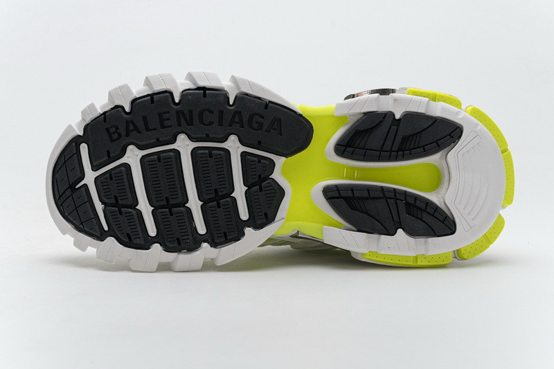 Ba1en*iaga track 2.0 white fluo yellow