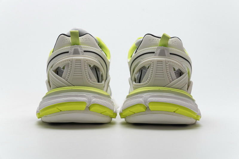 Ba1en*iaga track 2.0 white fluo yellow