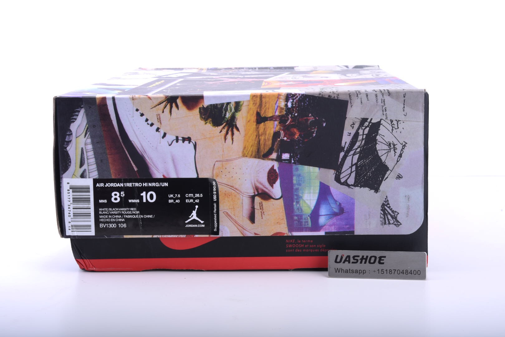 union x air jordan 1 retro high og nrg bv1300-106