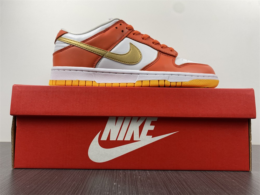 nike dunk low G01den orange - dq4690-800