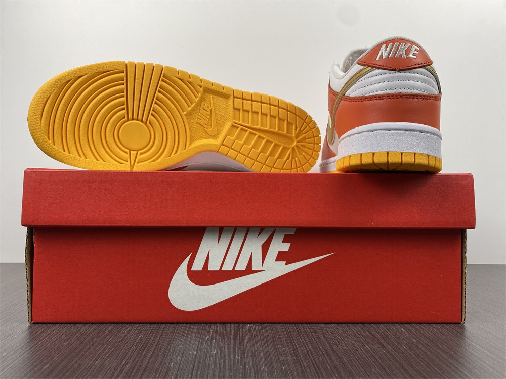 nike dunk low G01den orange - dq4690-800