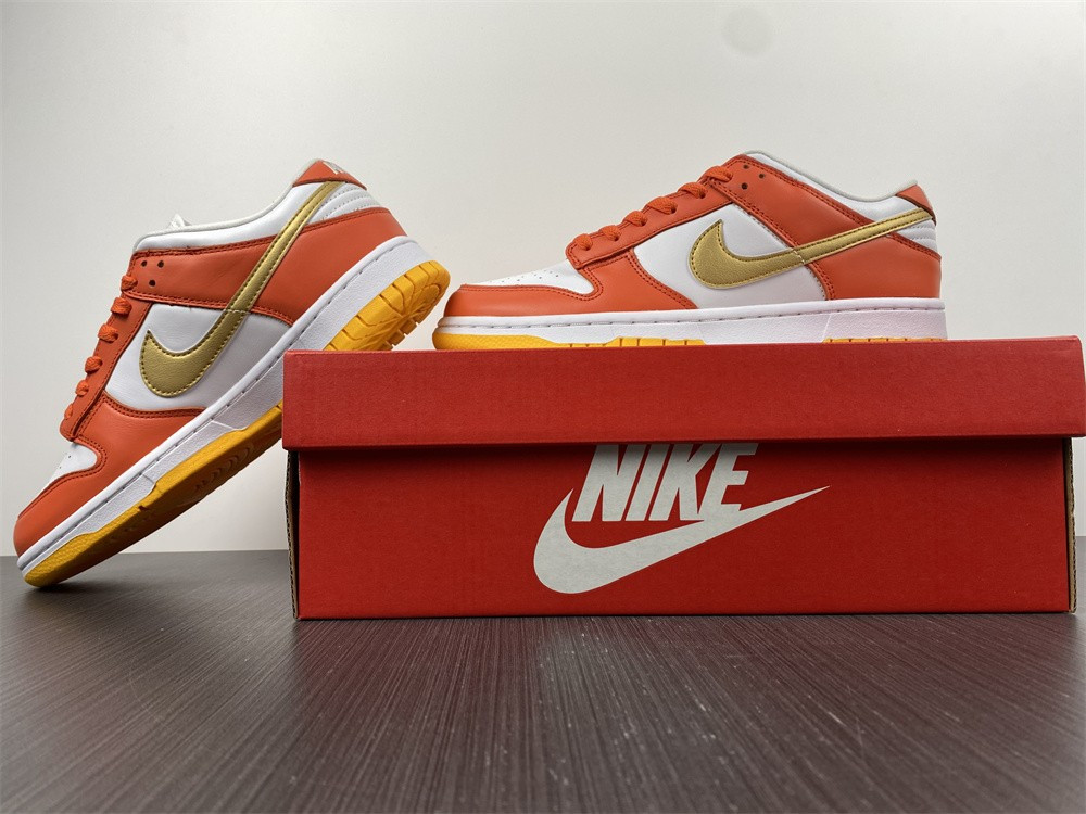 nike dunk low G01den orange - dq4690-800