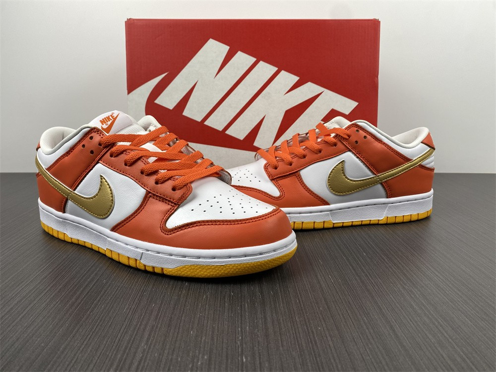 nike dunk low G01den orange - dq4690-800