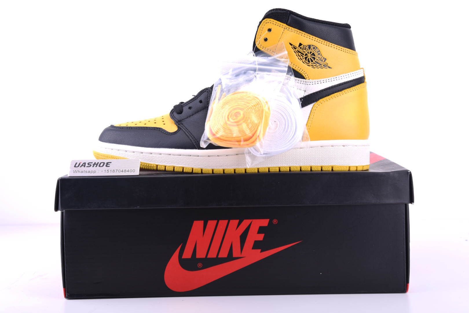 air jordan 1 retro high og yellow toe ar1020 -700