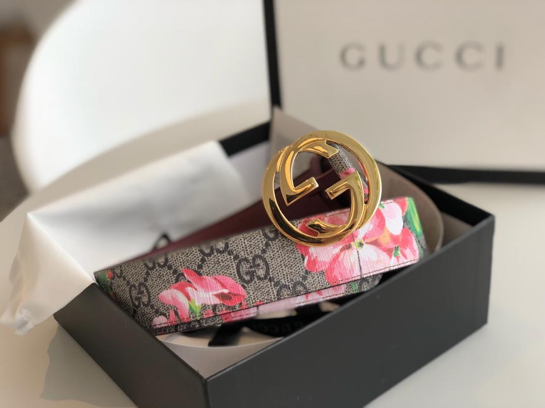 G*u*i gg blooms belt 370543-1