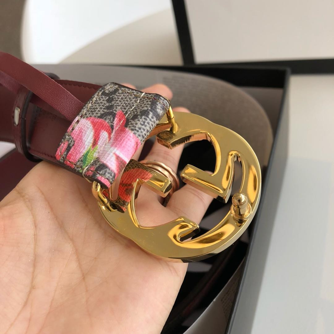 G*u*i gg blooms belt 370543-1