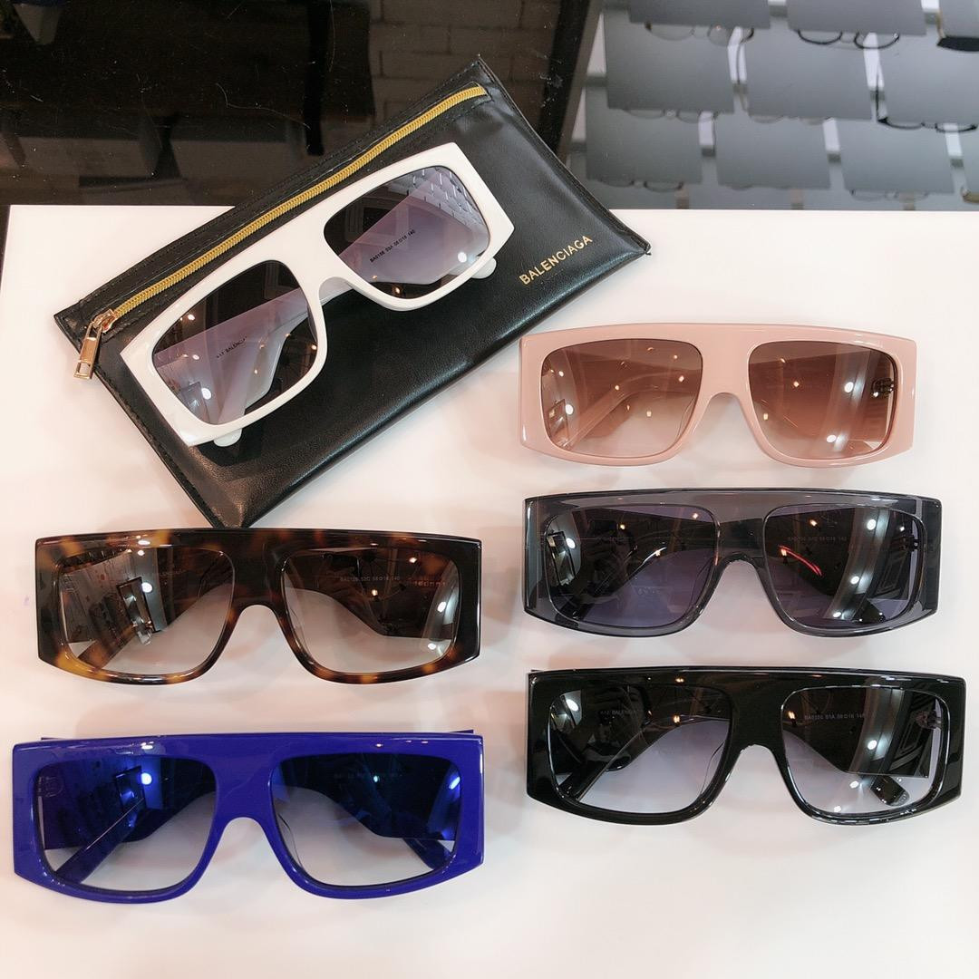 Ba*len*cia*ga thick square sunglasses ba0156