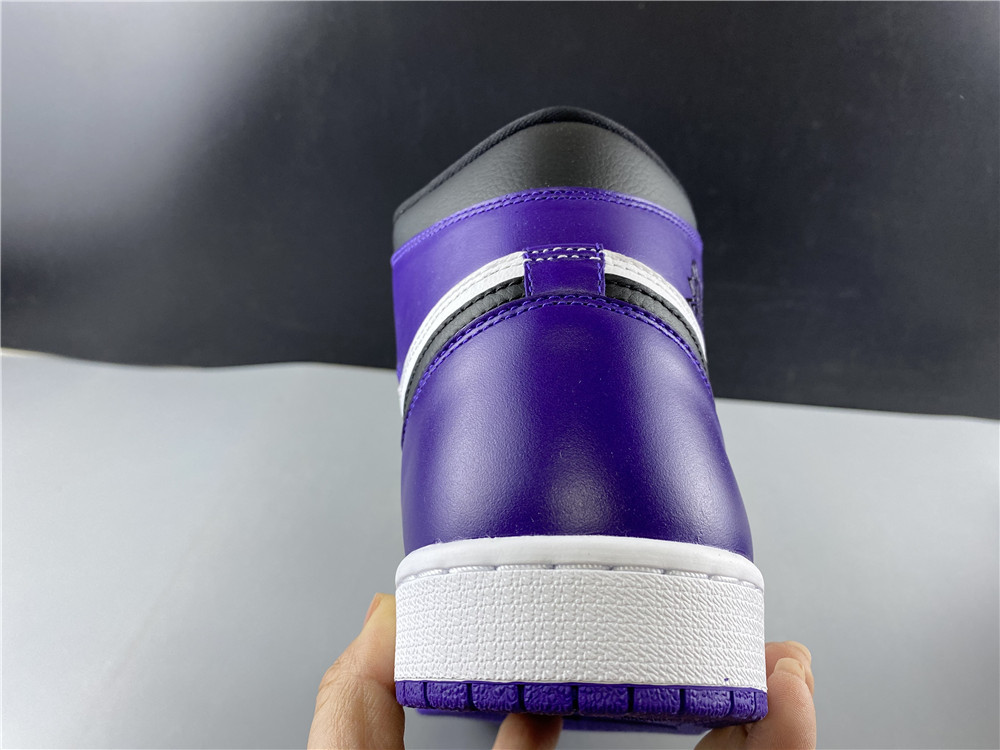 air jordan 1 aj1 court purple 555088-500