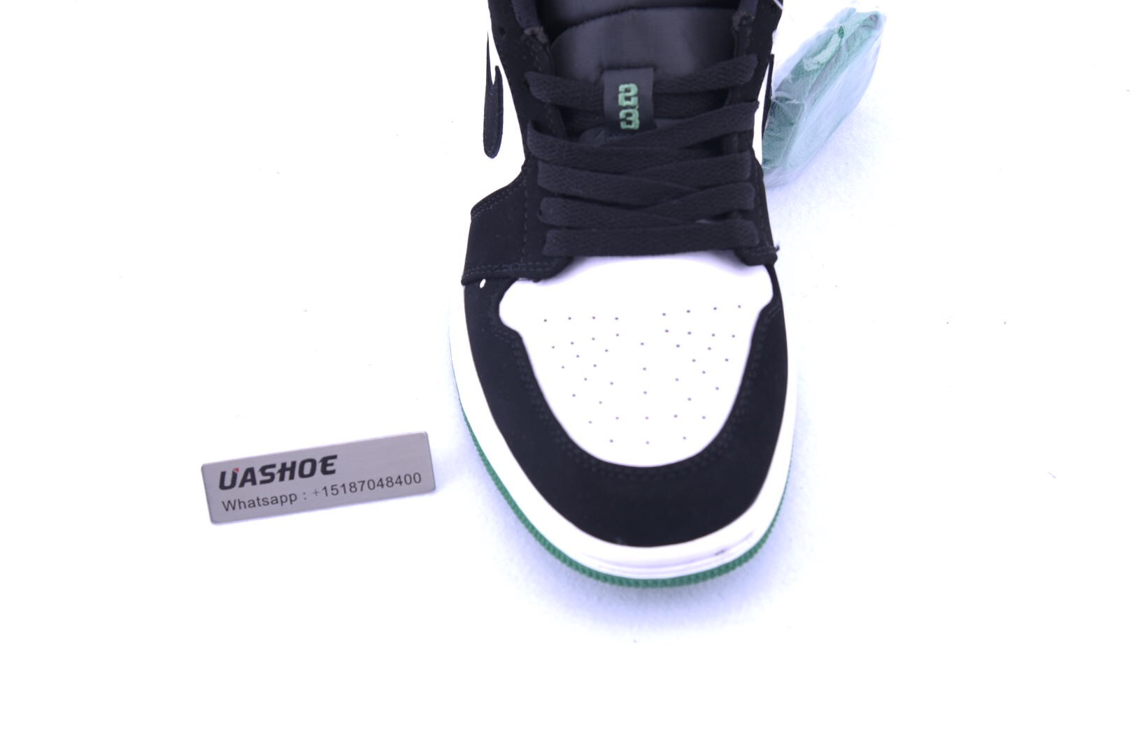 jordan 1 low white black mystic green 553558-113
