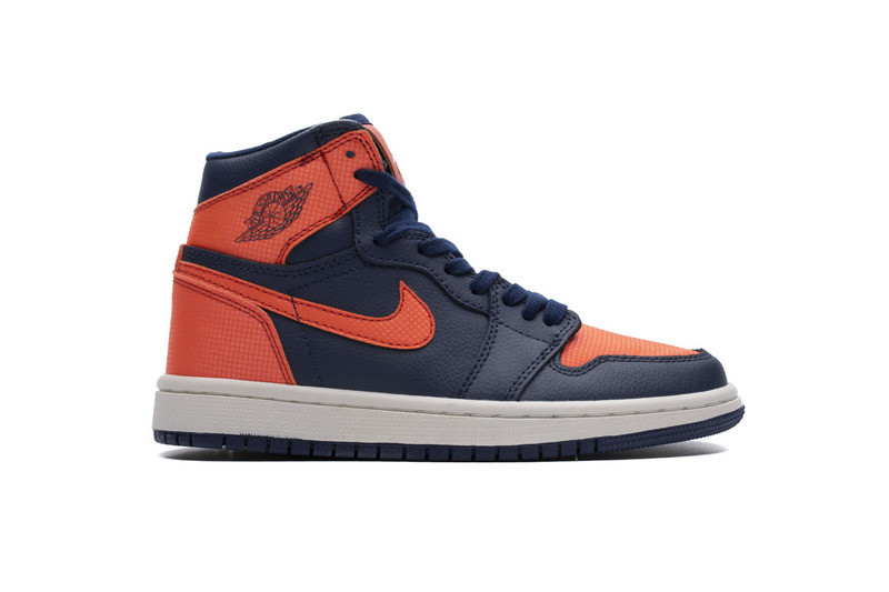 jordan 1 retro high blue void turf orange (w) ah7389-408