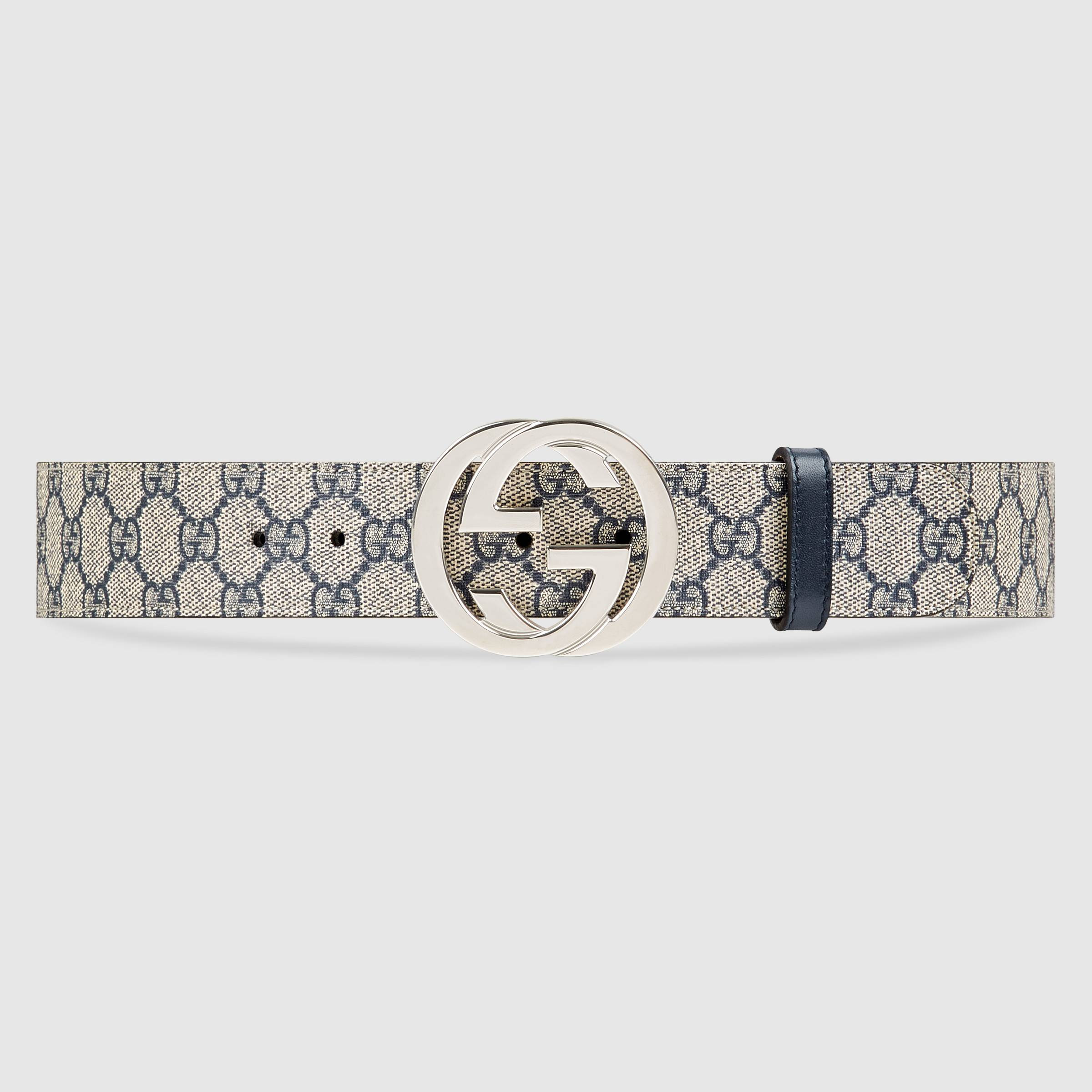 G*u*i gg belt with g buckle 411924-1