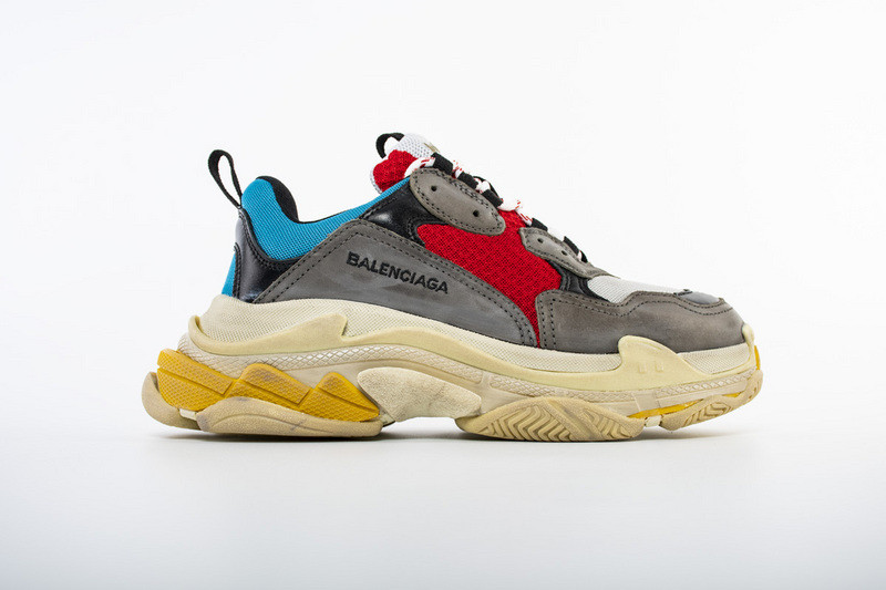 Ba*len*cia*ga triple s trainer blue red 2018